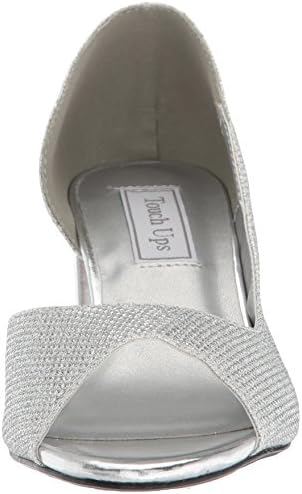 Touch Ups Women's Joy Pump, Silver Shimmer, 9 M US | Image 1