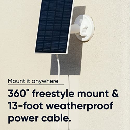Wyze Solar Panel - Compatible with Wyze Cam Outdoor, Continuous Power with 2.5W 5V Charging - Image 4