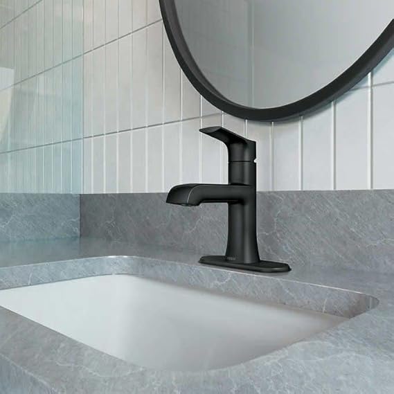 Moen LISO Single Hole Bathroom Faucet