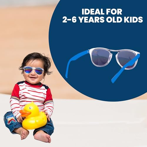 Image of Koochie-Koo UV Rays Protective Full Frame Sunglasses For Kids With Case (Pack of 1)