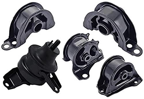 Ena Engine Motor And Trans Mount Set Of 5 Compatible With Honda 1997 1998 1999 2000 2001 Crv 2.0L With Automatic Transmission Replacement For A6502 A6506 A6520 A6526 A6585 #TOP18