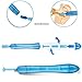 FERNIDA Ear Cleaner, Spiral Ear Wax Removal Tool Kit, New Upgraded Medical Silicone Head&Stainless Steel 6 Pack Ear Pick System Safe Care for Kids,Adults,Elder