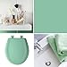 Bemis Classic Colors Slow Close Toilet Seat, Easy Clean Hinges and Durable Plastic Seat, Made in USA, Round, Ming Green