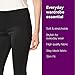 No nonsense Women's Black Out Legging, Black, M