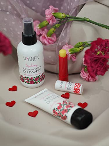 VIANEK Kalmerende toner & gezichtsspray. Gezichtswater voor mannen & vrouwen. Gezicht tonic voor de gevoelige huid… - Afbeelding 4