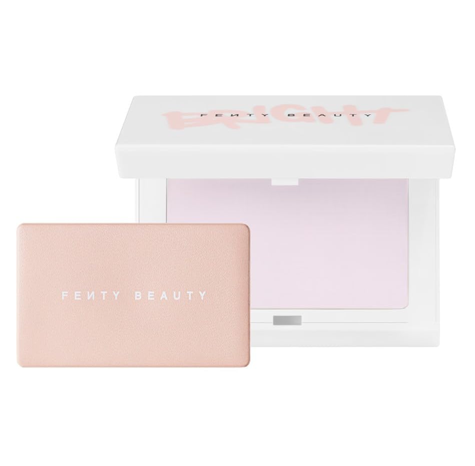 Fenty Beauty ORIGINAL by Rihanna | BRIGHT FIX | Polvere illuminante + bluffatori | 7,95 grammi / 0,28 OZ. | VEGANO | by BELLA | (01 LAVENDER, 7,95 g (confezione da 1))