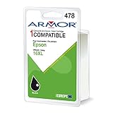 Armor Armor Cartouche Noire pour Epson WorkForce 2520 NF