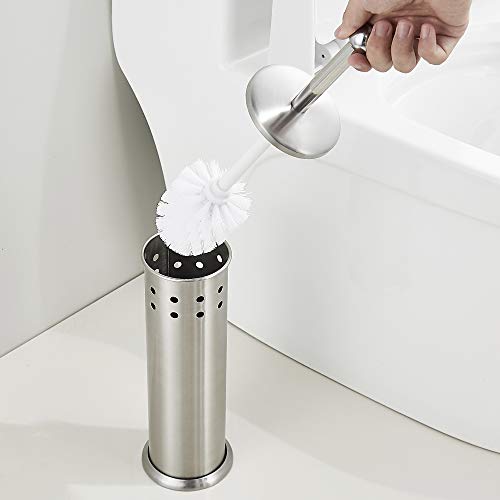 Hoomtaook toiletborstel toiletborstel toiletborstelhouder set toiletborstelhouder met spatbescherming, toiletborstel met… - Image 6