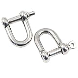 Conexión roscada interna: la rosca interior del grillete es de 10 mm de profundidad, la fuerza es uniforme, los dientes del tornillo son afilados y no se deslizan fácilmente cuando giras, lo que garantiza un proceso de trabajo suave.