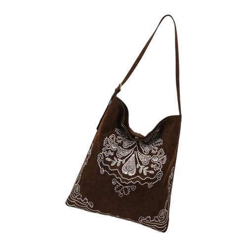 Sac à main sous les aisselles en daim grand volume et anti-usure pour stopper les sacs fragiles