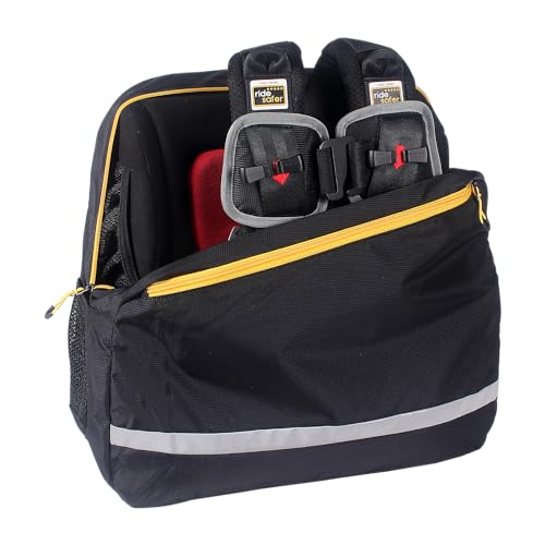 Extra Small Black RideSafer Travel Vest & TravelSmarter Booster Seat Combo, Lightweight, Compact, Portable Car Seat - Perfect for Travel and Everyday Child Safety - Image 3