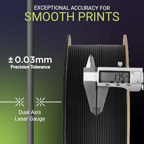 Image of Polymaker Fiberon ASA-CF08 Light Grey Carbon Fiber 3D Printing Filament 1.75mm 0.5KG, UV & Weather Resistant, High Rigidity, Heat Resistant, Easy to Print, Functional Parts & Prototypes