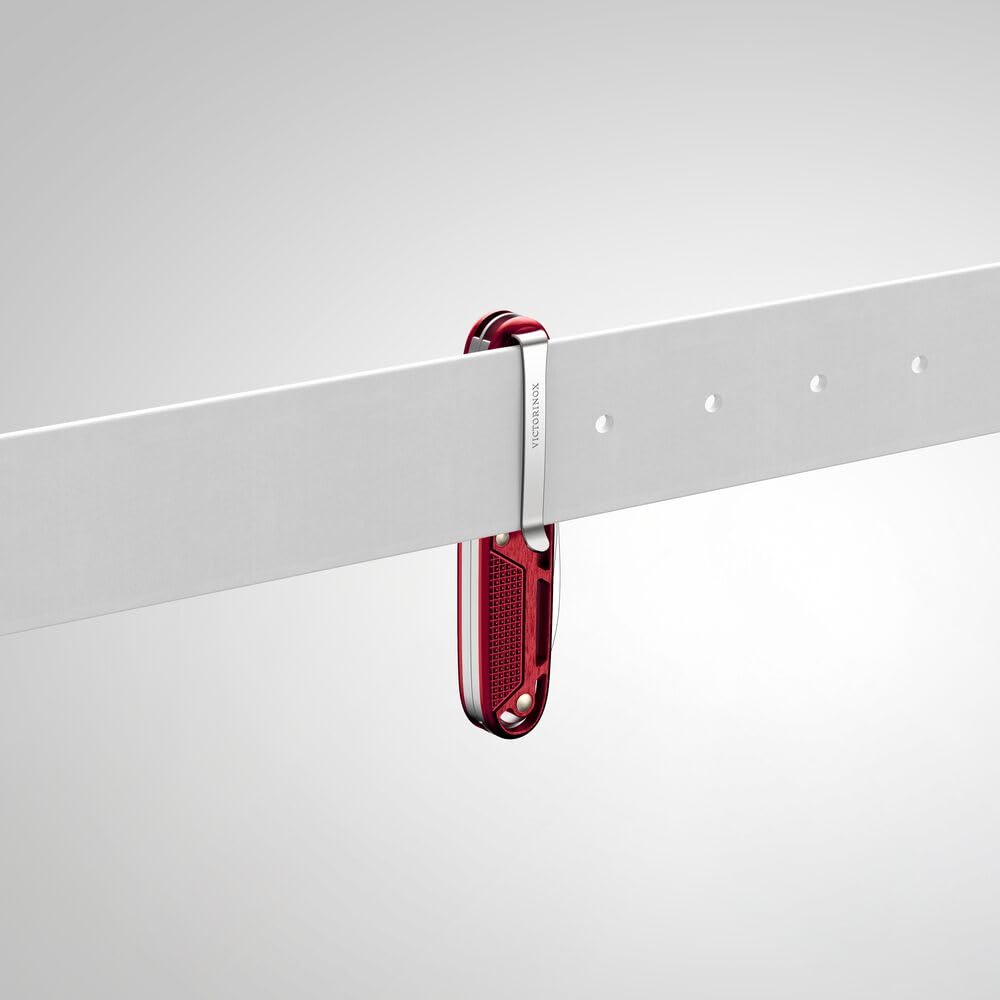 Victorinox Taschenmesser Onefold Alox, Multitool, Große Klinge, Swiss Made, Rostfreier Stahl, Silber