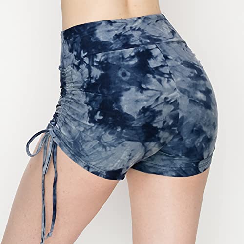 Image of ALWAYS Faux Leather Shorts - High Waist Active Stretch Yoga Short Pants for Women