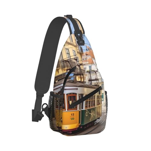 Bolso bandolera tipo sling para hombre y mujer miniatura 2