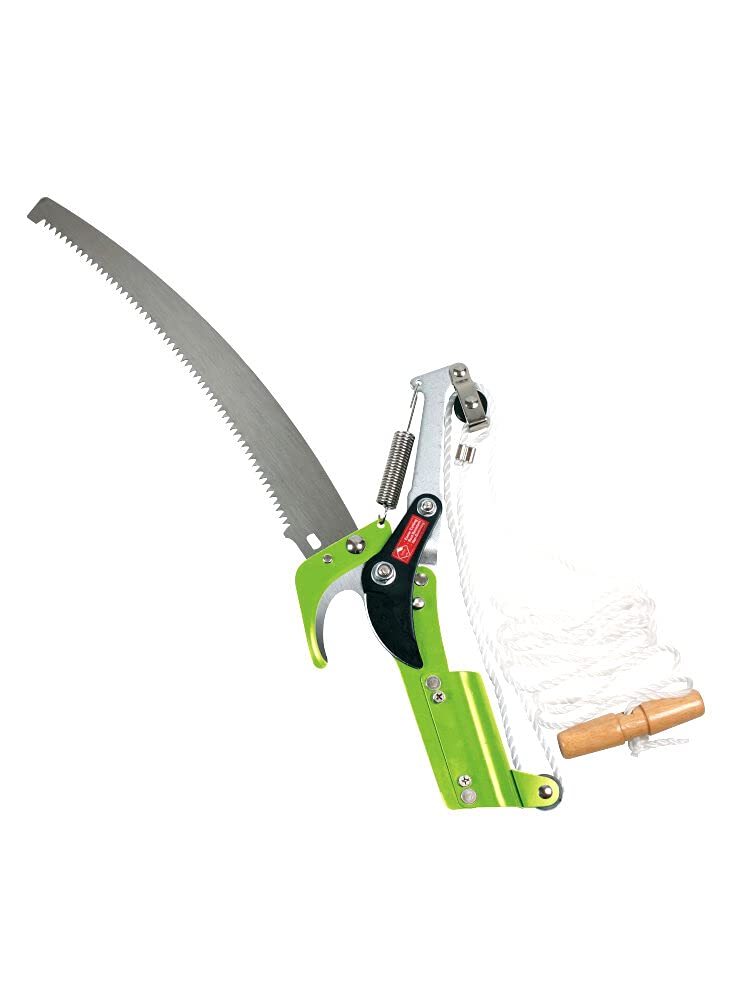 Sécateur d'arbre Verdemax 4377 pour couper en hauteur sans échelle