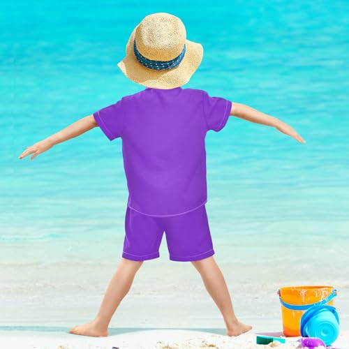 Image of 3T Toddler Boy Shorts Set Black Hawaiian Button Down Shirts Summer Outfits for Little Boy