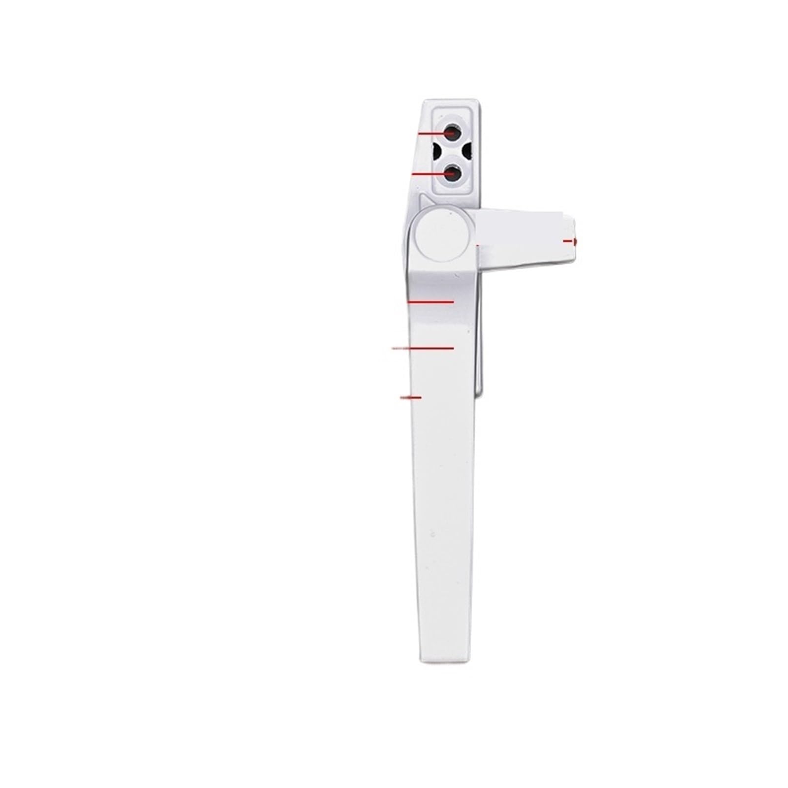 WDWDW Window Handles 1 Pcs Zinc Alloy Open Door and Lock Glass Anti-Theft Latch Hardware Accessories