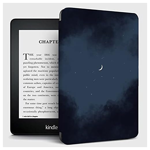 Estuche para el nuevo Kindle Paperwhite con pantalla de 6.8" (solo versión 11th Gen-2021; no es compatible con dispositivos Kindle de la generación anterior) con activación/reposo automático-Dark