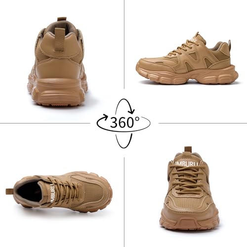 Image of Breathable Steel Toe Sneakers for Women Lightweight Puncture Proof Work Shoes Non Slip Safety Tennis Shoes Comfortable for Construction Industrial Warehouse