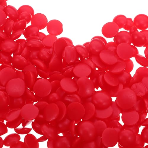 Perlas de cera para fundición TOYANDONA rojas, flexibles y resistentes para joyería DIY 4