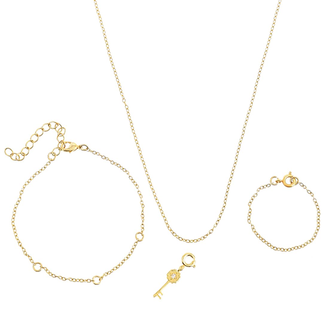 Valentine's Day Collection Studded Key Charm|Valentine Gift For Her|Gift For Wome|Gift For Her|