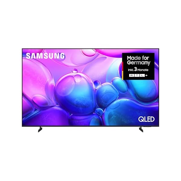 Samsung QLED 4K Q6FA 85 Zoll (214 cm) UHD Fernseher, 100% Farbvolumen für satte Farben, Quantum HDR, 4K Upscaling, Knox Security, Kostenlos 900 Sender TV Plus, Samsung Vision AI Smart TV