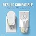 Febreze Noticeable Heavy Duty Crisp Clean Dual Oil Refills Air Freshener, 2 ct