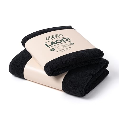 Serviette de qualité supérieure LAODI pour en finir avec la peau humide