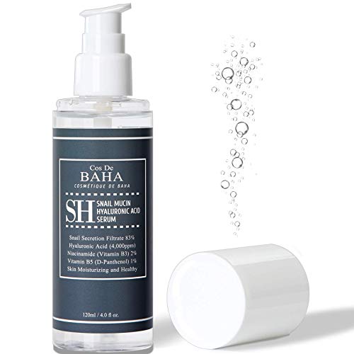83% Snail Repair Intensive Facial Serum With Vitamin B3 2% + B5 - Morning Recovery + Remedy Skin Repair + Helps To Repair Damaged Tissue + Protects Skin From Free Radicals, 4 Fl Oz (120Ml) #TOP5