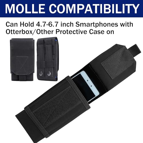 Handy Gürteltasche Handytasche Gürtel Universelle Taktische Armee-Handy-Gürteltasche Geschenke zum Vatertag Für Männer Für iPhone16/15/14/13/12/11/ Pro/Max/XS/Max Samsung Galaxy/S25/S24/S23/FE/A Serie