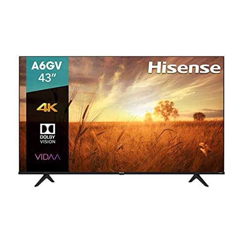 Hisense Pantalla 43' 4K Smart TV...