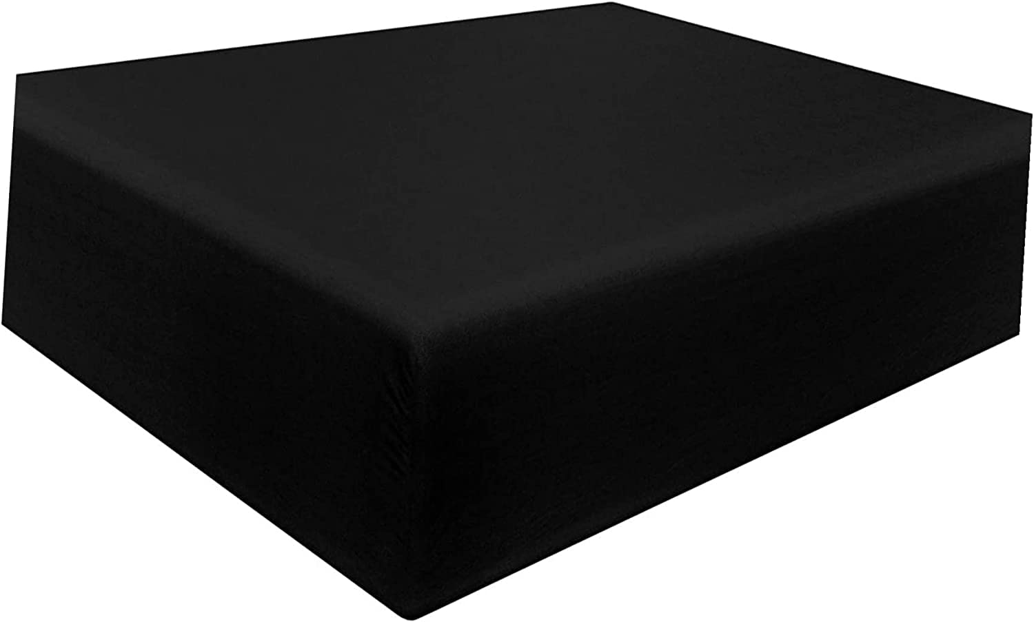 1 Piece Fitted Bottom Sheet Bed Sheets Set Ultra-Soft Wrinkle Resistant Microfiber - Deep Pockets King