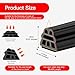 Truck Tonneau Cover Seal - Durable Rubber Tailgate Seal | Waterproof, Windproof & Noise-Reducing Trim | Ideal for Car, RV & Truck Canopy (52.4 ft./16meters)