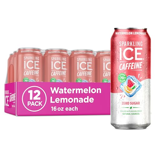 Sparkling Ice Caffeine Watermelon Lemonade 12 Pack