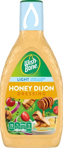 Image of Wish-Bone Light Honey Dijon Salad Dressing, 15 FL OZ (Pack of 2)