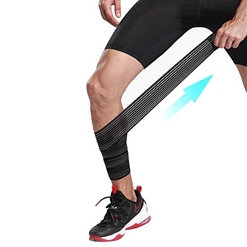 Calf Compression Bandage Sleeve Wrap Plus Size for Men and Women, Calf