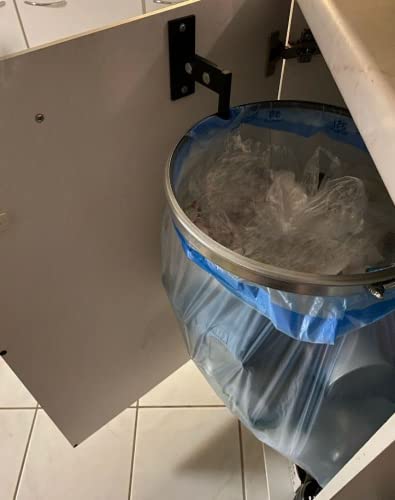 QLS Müllsackständer U2 Sack Wandhalterung Müllbeutelständer Abfalleimer Sackhalter - Image 8