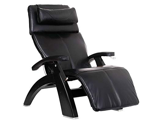 Human Touch Perfect Chair PC-420 Premium Full Grain Leather Hand-Crafted Zero-Gravity Matte Black