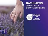 Traumnacht orthopädischer Matratzentopper, mit einem hochwertigen Kaltschaumkern, Öko-Tex zertifiziert, 140 x 200 cm, produziert nach deutschem Qualitätsstandard, Weiß
