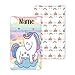 KAINSY Personalized 2 Piece Unicorn PatternToddler Changing Pad Cover - Custom Wipeable Changing Pad Covers for (0-3Years) Baby Boys and Girls, Custom Gift for Baby Boys and Baby Girls(16