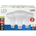 Feit Electric BR30/850/10KLED/3 3PK 9.5W Br30 E26 Bulb - Quantity 6