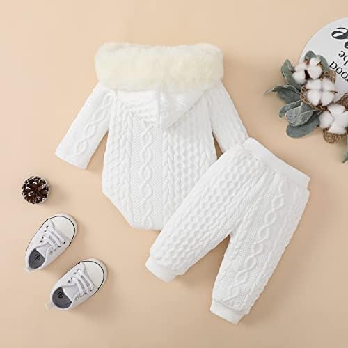 Infant toddler Baby Girl winter fall Clothes cotton Hooded Sweater Tops+pants sets 2Pcs 3 41wJ2jMNRML. AC