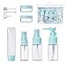Produktbild Reiseflaschen Set Pumpspender Kleine Behälter Reisegröße Flaschen Wiederverwendbare Shampooflaschen Reiseflaschen-Kit Reisezubehör Reisebehälter Blue