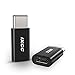USB C to Micro USB Adapter, USB-C to USB 3.0 Converter, iXCC USB Type C Adapter Works with Galaxy S8 S8+, MacBook, ChromeBook Pixel, LG G5 G6, HTC 10, Nexus 5X, Nexus 6P, OnePlus 2