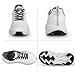 LBTPK Mens Running Shoes Tennis Walking Shoes Slip On Fashion Lightweight Athletic Workout Jogging Sport Gym Sneakers White Size 10