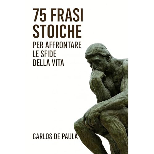 75 frasi stoiche Audiolibro Por Carlos de Paula arte de portada