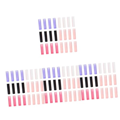 Didiseaon 5 Juegos Tubo De Lápiz Labial Tubo De Lápiz Labial Aceite De Labios Voluminizador Bálsamo Labial Brillante Botella De Spray Continuo Equipo Delineador De Labios Páginas 40 Uds * 5