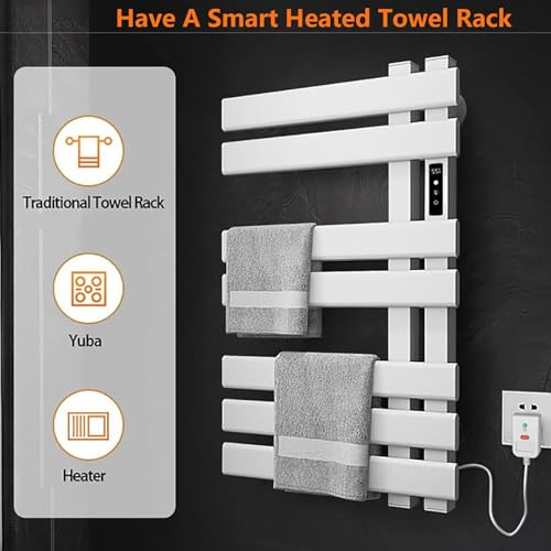 Toallero eléctrico con control de temperatura constante y LED 2