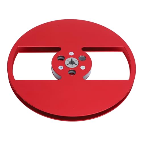 Carrete de cinta vacío universal de 7 pulgadas color rojo 7